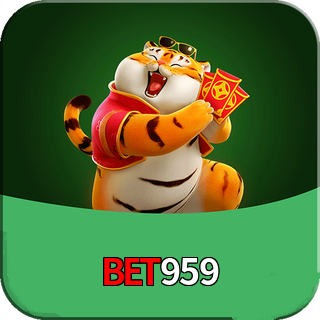 Imagem promocional da BET959 mostrando a plataforma e suas vantagens